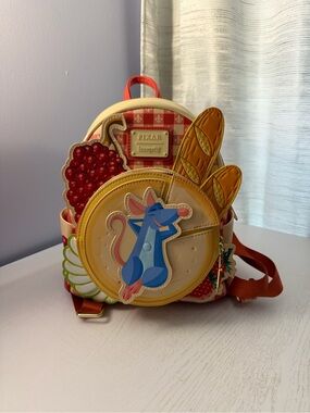 Limited Edition Disney Pixar Loungefly Ratatouille Charcuterie Mini Backpack